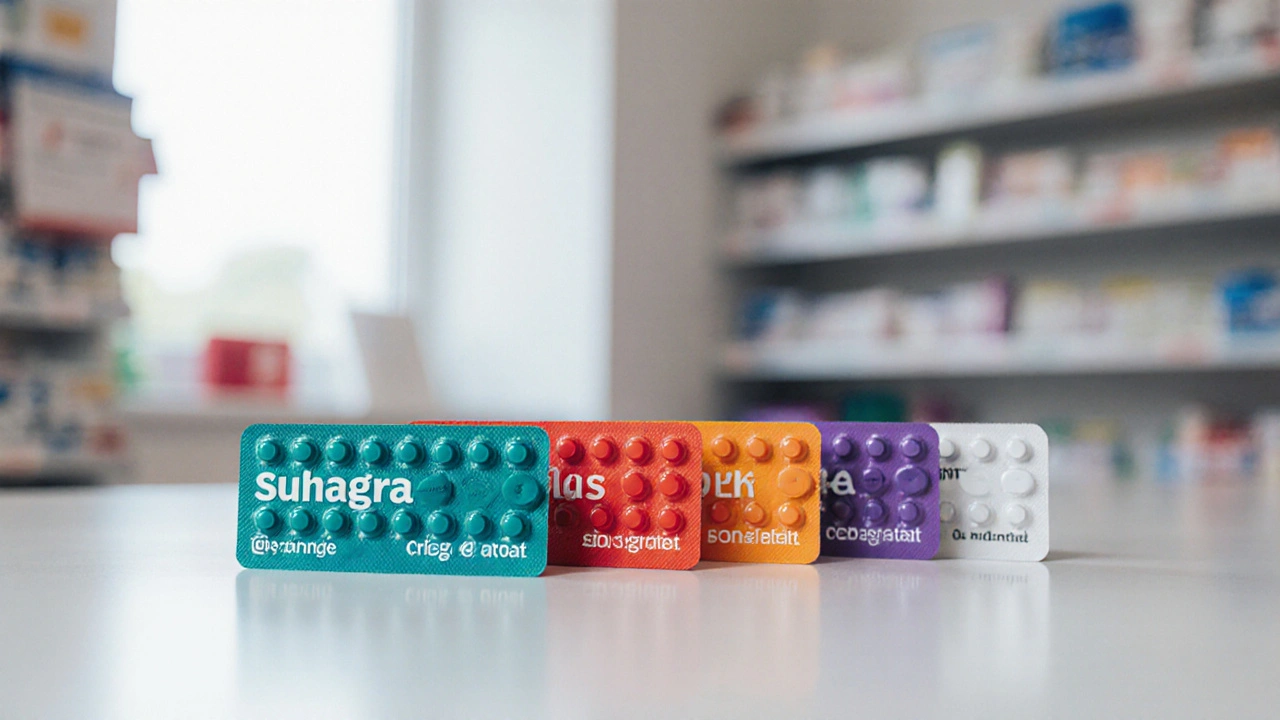 Suhagra vs Alternatives: Complete Sildenafil Comparison Guide