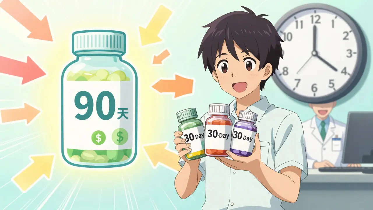 How to Get 90-Day Fills to Lower Prescription Costs