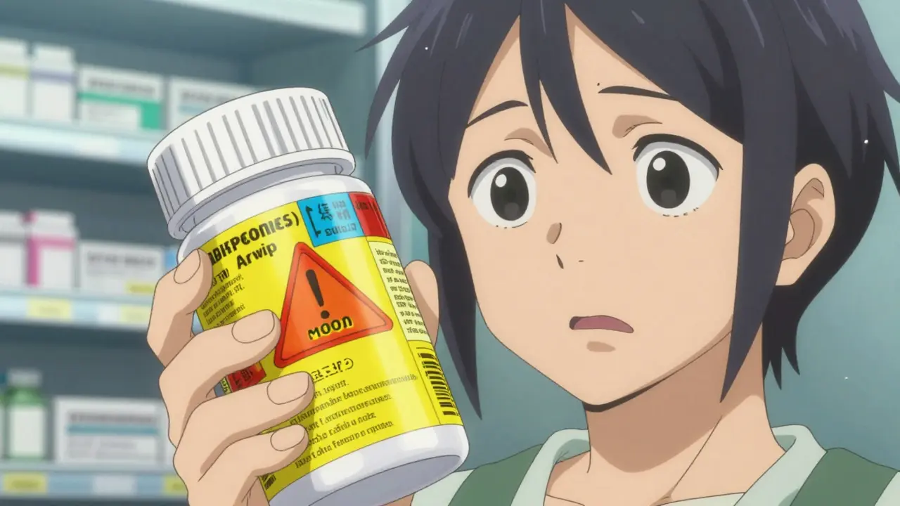 Understanding Pharmacy Warning Icons on Medication Labels